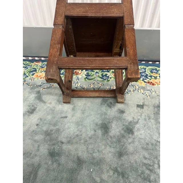 Step back in time with our exquisite oak side chair, meticulously crafted to capture the essence of late 18th-century...