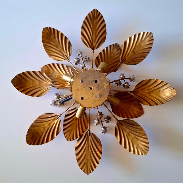 Metal Vintage Wall Light by Hans Kögl, 1970s For Sale - Image 7 of 17