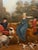 Large Mid 19th Century Oil Painting King George III Returning From Hunting Before Windsor Castle After James Pollard (1792–1867) For Sale - Image 9 of 18