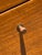 1960s Fine Vintage MCM Sculpted Walnut Gentleman’s Tall Dresser For Sale - Image 5 of 8