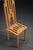 Tan Set of Postmodern High Back Chairs, 1990s For Sale - Image 8 of 18