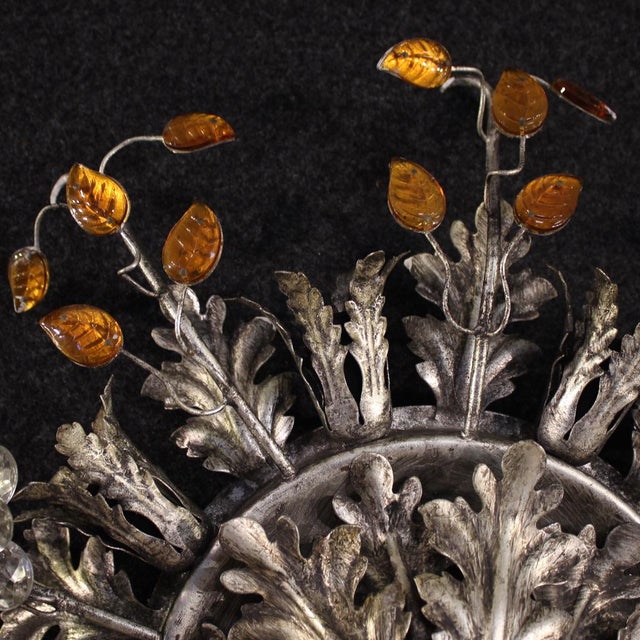 Florentine Ceiling Light from Banci Firenze, 1970s For Sale - Image 9 of 15