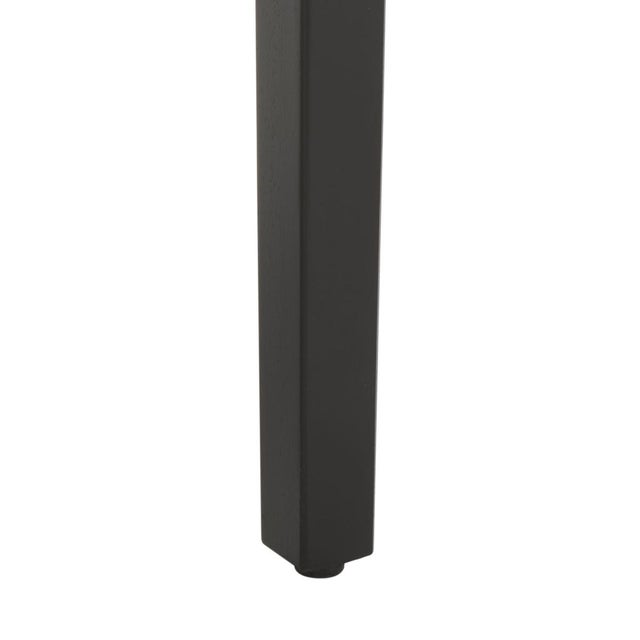 Wood Toby Accent Table with Storage Drawer in Black For Sale - Image 7 of 10