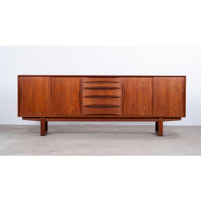 Danish Teak Sideboard by Arne Vodder for Skovby Møbelfabrik, 1960s For Sale - Image 3 of 13