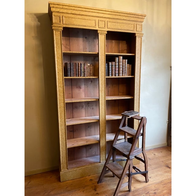 French Bookcase in Pine For Sale - Image 15 of 16