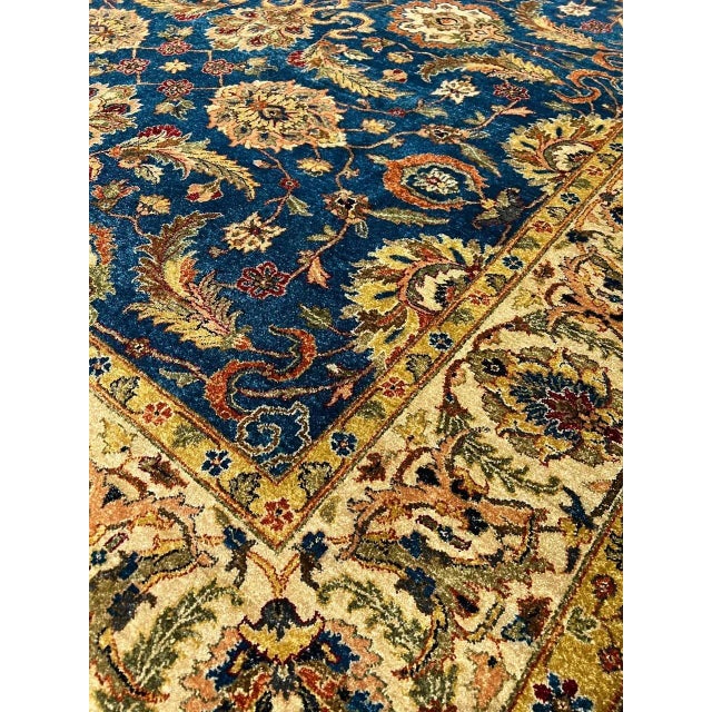 Textile 2020s Tabriz Design Wool Rug For Sale - Image 7 of 12