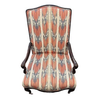 18th Century French Library Chair For Sale