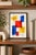 Jonathan Adler Midcentury Modern Art Print – Primary Color Geometric Abstract, 16" X 24" For Sale - Image 4 of 9
