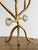 Brutalist Shabby-Chic Candelabra in Golden Wrough Iron, France, 2001 For Sale - Image 10 of 14