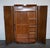 English Art Deco Burr Walnut 2-Door Wardrobe with Shelves, 1930s For Sale - Image 9 of 18