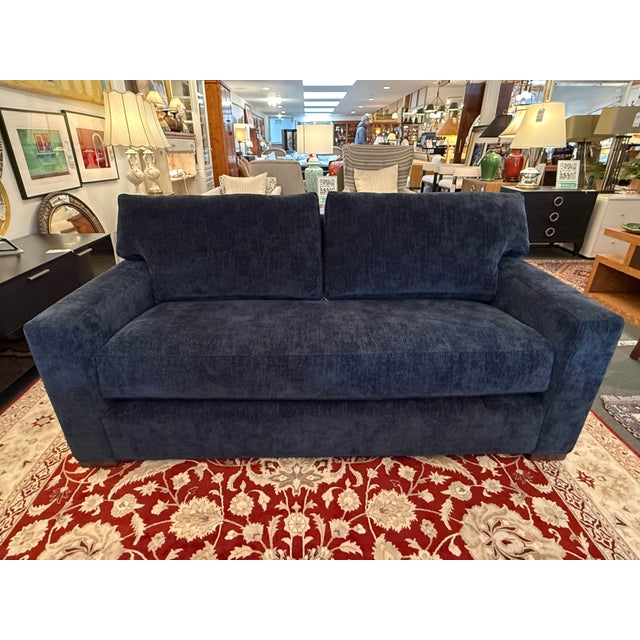 Design Plus Gallery presents the Axis Sofa in Midnight Chenille from Crate & Barrel. The quality and comfort of this sofa...