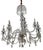 1980s Superb Irish Crystal Louis XVI Style Entryway Chandelier For Sale - Image 5 of 6