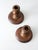 Wood Vintage Wooden Candle Holders Pair For Sale - Image 7 of 10