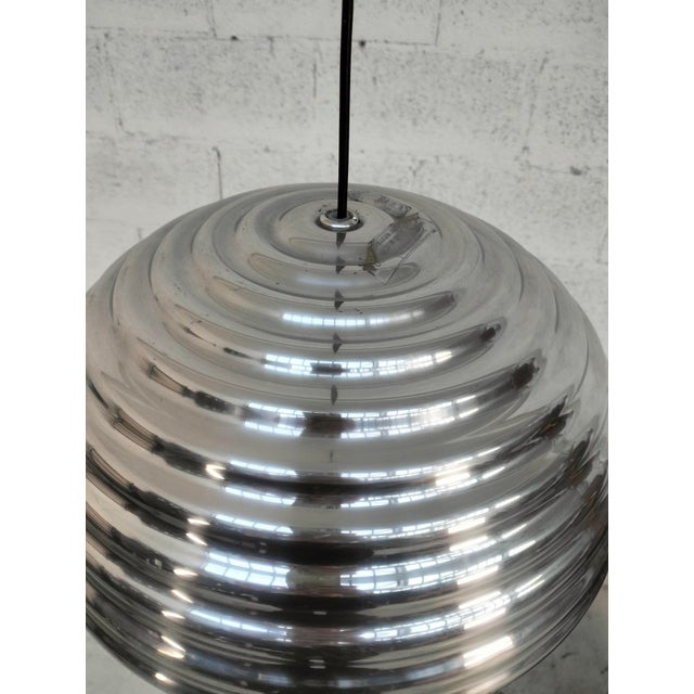 Metal Splugen Brau Pendant Lamp in Aluminum by Achille and Piergiacomo Castiglioni for Flos, 1970s For Sale - Image 7 of 13
