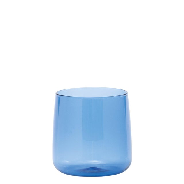 Contemporary No Bilia Tumbler (Set of 4) - Blue For Sale - Image 3 of 3