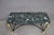 Metal Maison Charles Style Brass Seahorse Console Table With Verdi Marble Top For Sale - Image 7 of 15