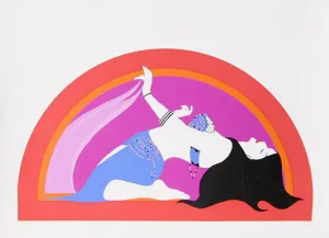 1980 Bob Pardo Belly Dancer II Print