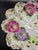 Vintage Floral Bone China Gold Rim Handle Hand Painted Candy Nut Dish