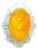 9.52 Carat Mexican Fire Opal Diamond Platinum Ring, Size 5.25 For Sale
