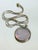 Vintage 1980s Space Age Style Laser Hologram Butterfly Pendant Necklace For Sale - Image 11 of 11