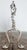 Brass Fireplace Andiron Set in Silver Antique Finish – Exquisite Italian Artisanal Craftsmanship Enhance your fireplace...