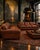 Vintage Cognac Leather 3-Seater Sofas, Pair For Sale - Image 15 of 17