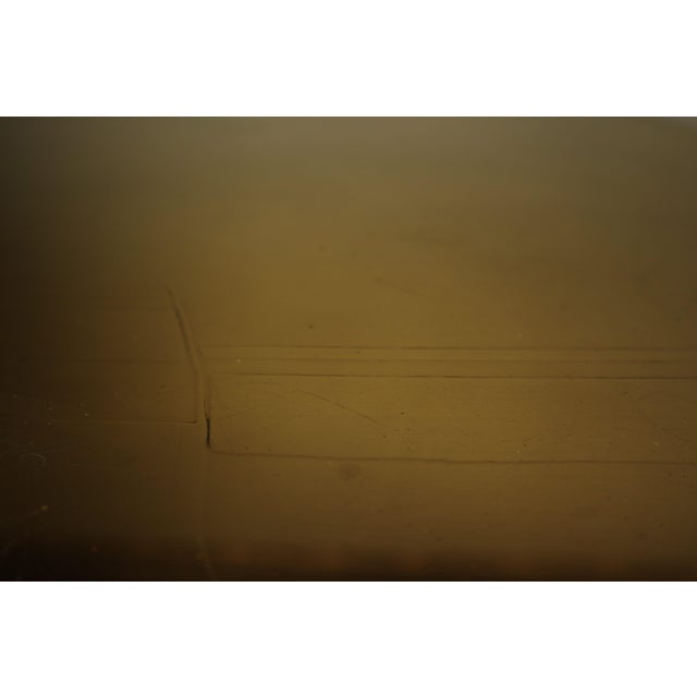 Etched Brass Coffee Table by Christian Heckscher, Belgium, 1970s For Sale - Image 9 of 16