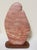 Navajo Indian Art Late 20th Century Beautiful Signed Red Alabaster Sculpture "Navajo Woman" by Noted American Indian Artist Randall Beyale. For Sale - Image 4 of 13