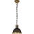 Modern Thomas O'Brien for Visual Comfort Signature Hicks Small Pendant in Bronze & Hand-Rubbed Antique Brass with Acrylic Diffuser For Sale - Image 3 of 4