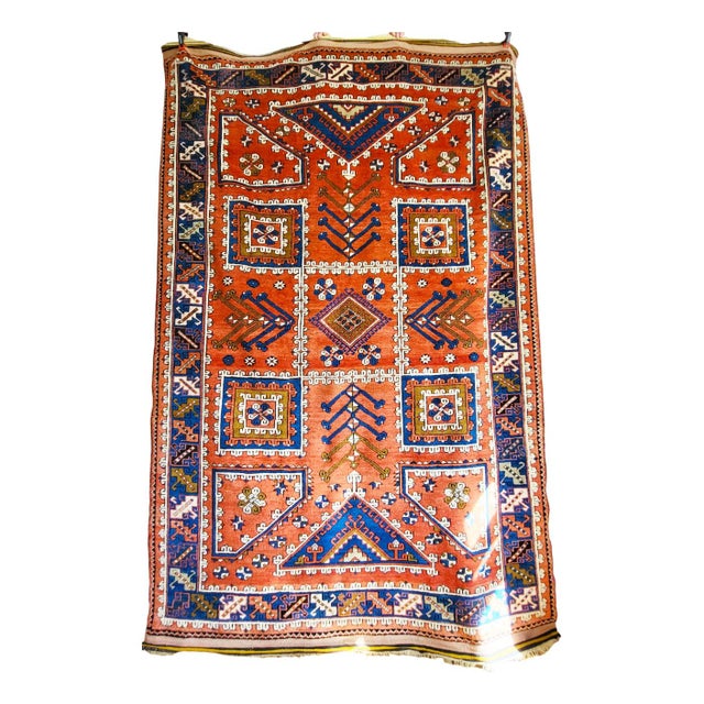 Mid-Century Ezine Rug, 1950s For Sale - Image 9 of 9