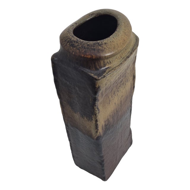 Large Studio Ceramic Vase by Heiner Balzar for Steuler Keramik, Germany, 1960s For Sale