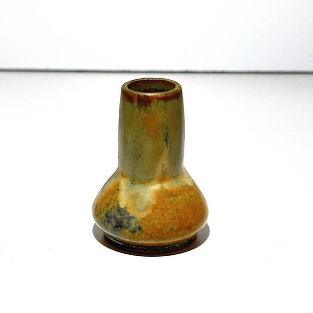 Stoneware Miniature Vases by Denbac & Charles Greber, Set of 7 For Sale - Image 10 of 18