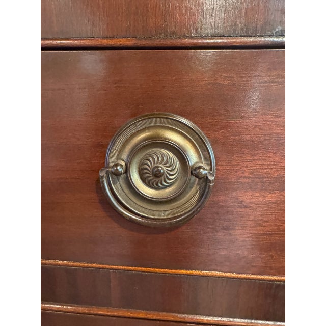 Vintage 5 Drawer Mahogany Chest of Drawers For Sale - Image 11 of 12