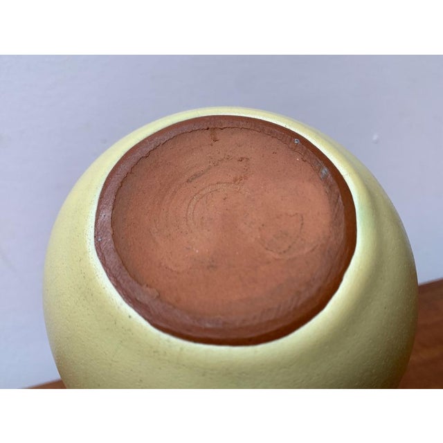 Mid-Century Ceramic Teapot with Bamboo Handle, 1960s For Sale - Image 12 of 18