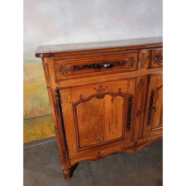 Wood Louis XV Fruit Buffet For Sale - Image 7 of 13