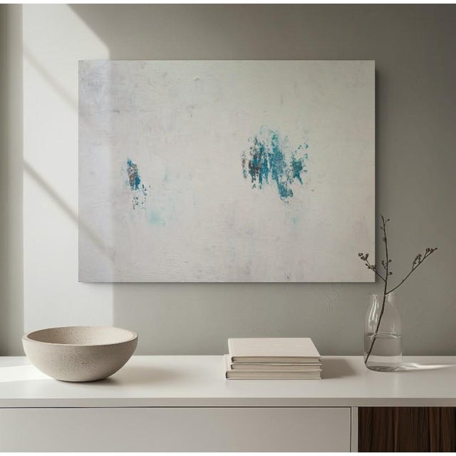 "Modern Peek" KR Moehr Modern Abstract Original Minimalist Painting For Sale - Image 12 of 12