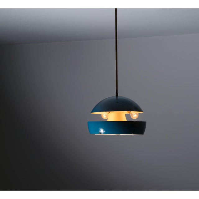 Vintage Italian Pendant Lamp, 1950s For Sale - Image 11 of 14