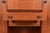 Wood Stickley Harvey Ellis Collection Arts & Crafts Inlaid Oak and Leaded Glass Bookcase With Drop Front Secretary Desk For Sale - Image 7 of 18