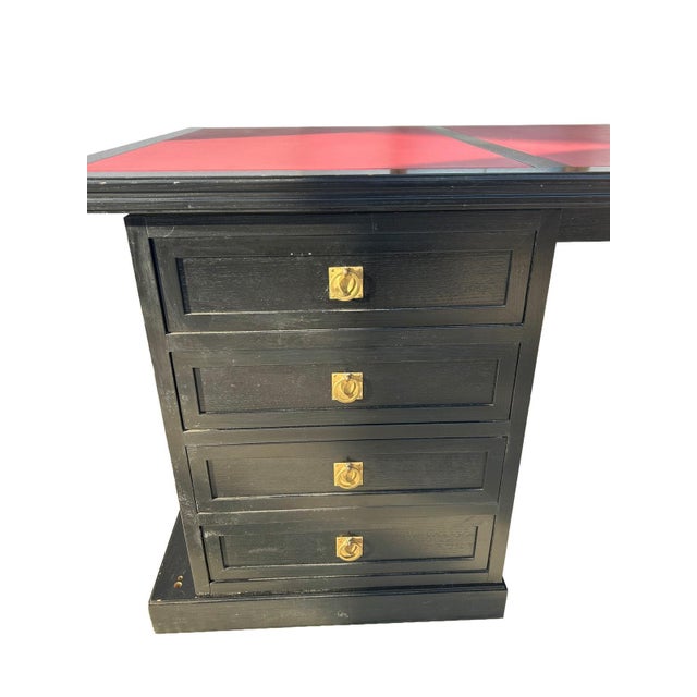 Vintage Freestanding Executive Desk, 1960 For Sale - Image 10 of 18