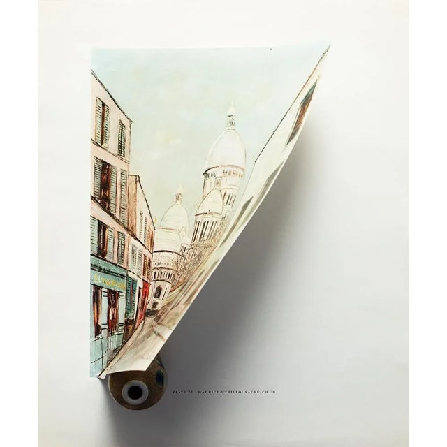 Maurice Utrillo 1950s After Maurice Utrillo "Sacre-Ceur", First Edition Swiss Full-Color Print For Sale - Image 4 of 9
