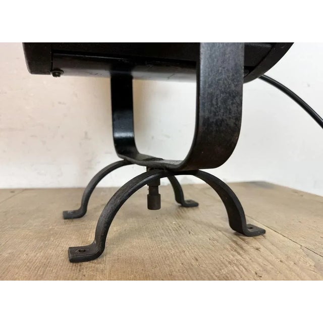 Vintage Black Theatre Spotlight Table Lamp, 1960s For Sale - Image 4 of 18