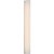 Barbara Barry for Visual Comfort Signature Penhold 30" Bath Light in Soft Brass with White Glass For Sale