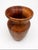 Mid 20th Century Pair of Signed h.p. Hand-Turned Exotic Wood Vases For Sale - Image 5 of 7