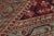 Red Antique Ghiordes Runner Rug, Rich Red With Dense Floral Patterns - Rug & Kilim For Sale - Image 8 of 8