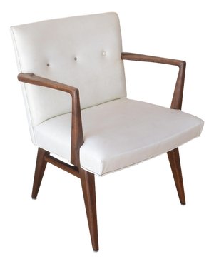 MCM Jens Risom Model C-108 Walnut Armchair