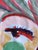 Contemporary Paintings by CL Auker, Mixed Media Colorful Face Triptych on Paper For Sale - Image 9 of 15