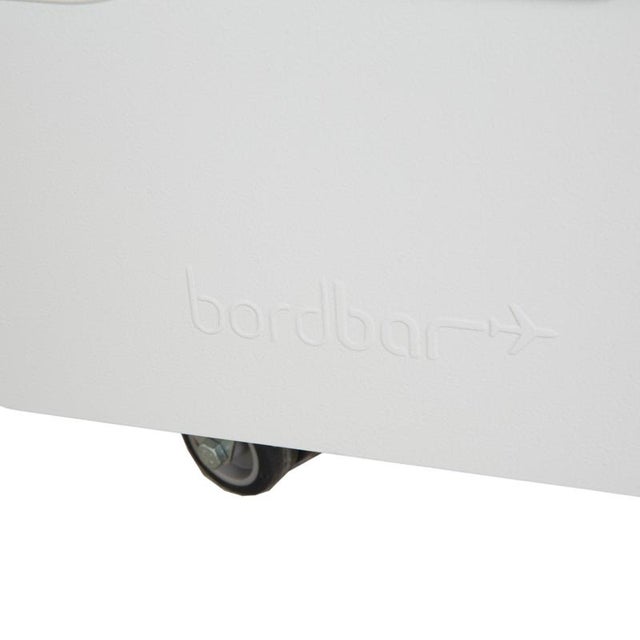 White Aircraft Trolleys with Box Containers from Bordbar, Set of 2 For Sale - Image 9 of 17