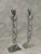 Vintage Chrome Twist Candleholder, Set of 2 For Sale - Image 5 of 8