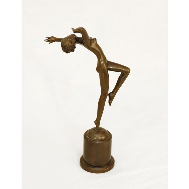 Bronze Female Nude from Josef Lorenzl, 1920s For Sale - Image 12 of 12