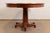 John Widdicomb Mid-Century Regency Cherry Wood Pedestal Extension Dining Table, Newly Refinished For Sale - Image 11 of 12